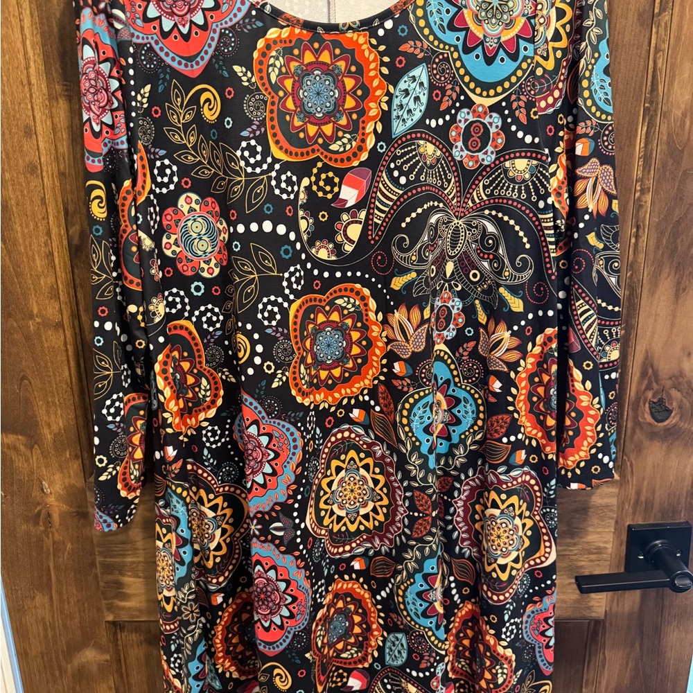 Colorful Bohemian Patterned tunic/short dress